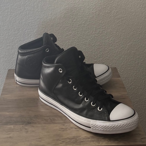 Mens Black Converse - Picture 3 of 4